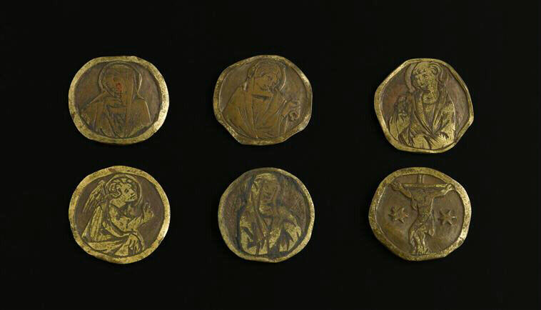 Médaillon : Ange de l'Annonciation