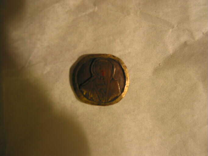 Médaillon : Vierge de l'Annonciation