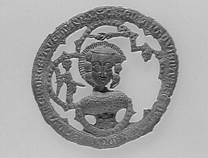 buste de la Vierge, anges