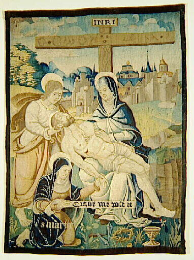 Scènes de l'Enfance et de la Passion du Christ : La Déploration sur le corps du Christ mort