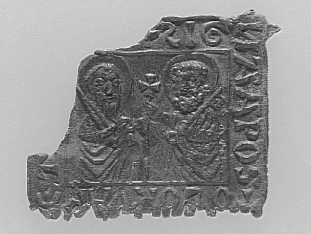 ENSEIGNE DE PELERINAGE : SAINTS PIERRE ET PAUL