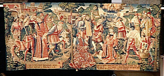 Légende de saint Etienne (scène 07) : Le martyre de saint Etienne