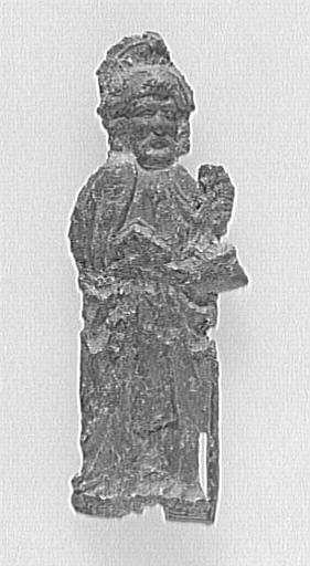 ENSEIGNE DE PELERINAGE : SAINT JACQUES LE MAJEUR (ATTRIBUT : COQUILLE SAINT-JACQUES)