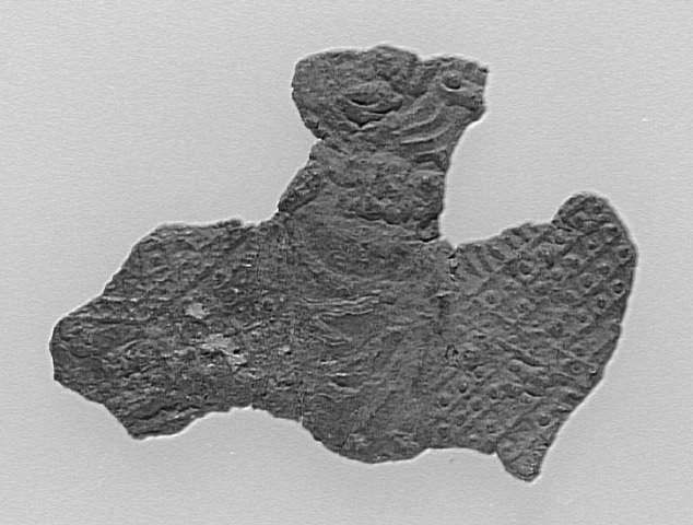FRAGMENT D'ENSEIGNE DE PELERINAGE : LA FUITE EN EGYPTE