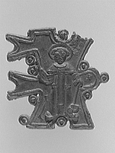 ENSEIGNE DE PELERINAGE : SAINT FIACRE