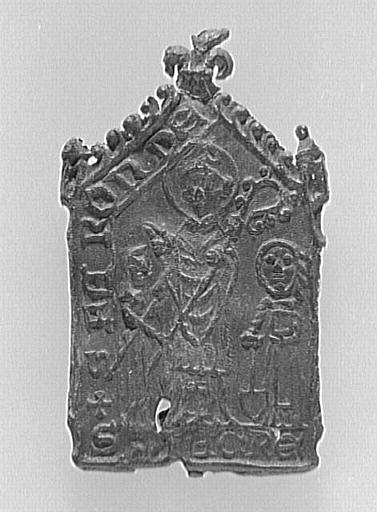 ENSEIGNE DE PELERINAGE : SAINT FIACRE