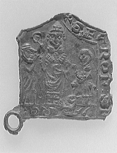 ENSEIGNE DE PELERINAGE : SAINT FIACRE