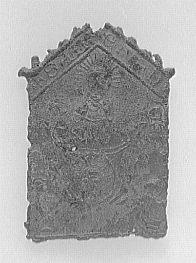 ENSEIGNE DE PELERINAGE : SAINTE VERONIQUE ET LA SAINTE FACE