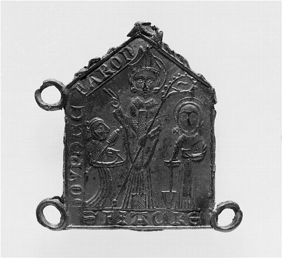 ENSEIGNE DE PELERINAGE : SAINT FIACRE