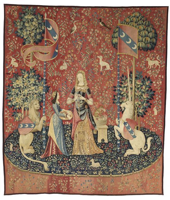 Tenture de la Dame à la Licorne : L'Odorat