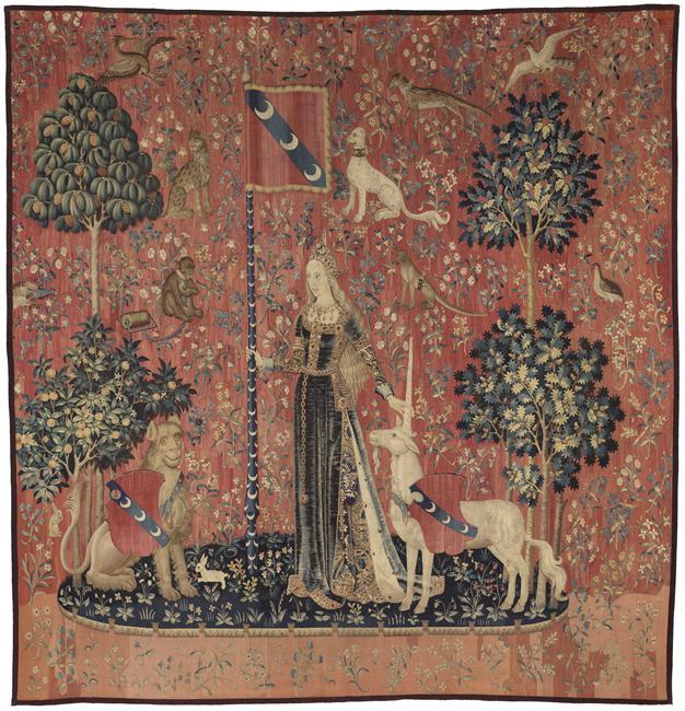 Tenture de la Dame à la Licorne : Le Toucher