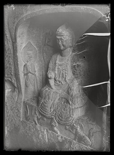 [Henan] Ho-nan. Kong hien [Gongxian], les temples des grottes dans le roc, Che k'ou sseu [Shikusi]