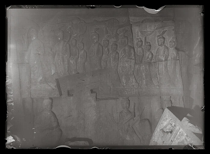 [Henan] Ho-nan. Kong hien [Gongxian], les temples des grottes dans le roc, Che k'ou sseu [Shikusi]