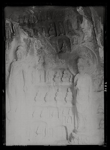 Henan. Longmen ?, sculptures rupestres