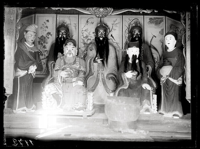 [Shanxi]. Les dieux de la richesse (région de Ta-t'ong fou) [Datongfu]