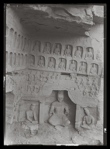 [Shanxi]. Yun-kang [Yungang], grotte G, paroi orientale