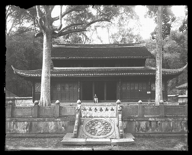 [Sichuan]. Tch'eng-tou [Chengdu], Ts'ing-yang kong [Qingyanggong], bâtiment arrière