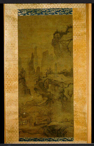 Paysage d'après Guo Xi