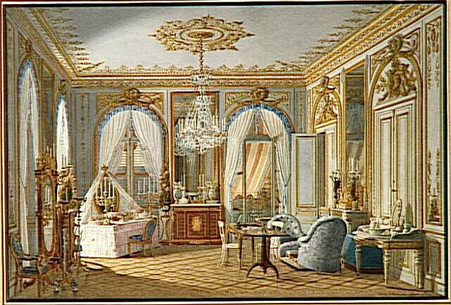 Le Cabinet de toilette de l'Impératrice à Saint-Cloud