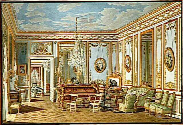 Le Cabinet de travail de l'Impératrice à Saint-Cloud