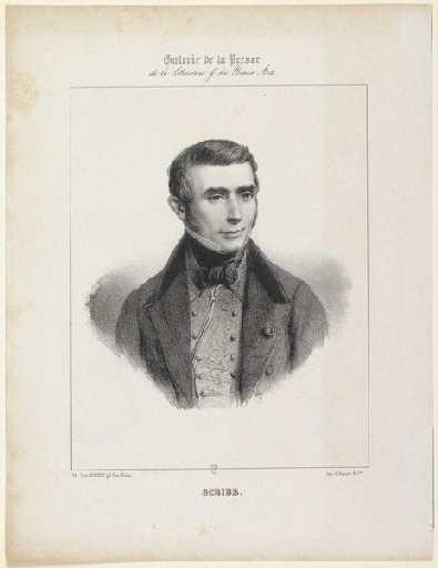 Eugène Scribe (tourné vers la droite)