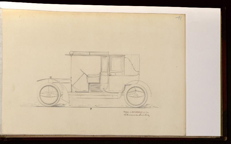 Modèle de landaulet trois-quarts