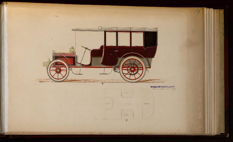 Modèle de berline de voyage