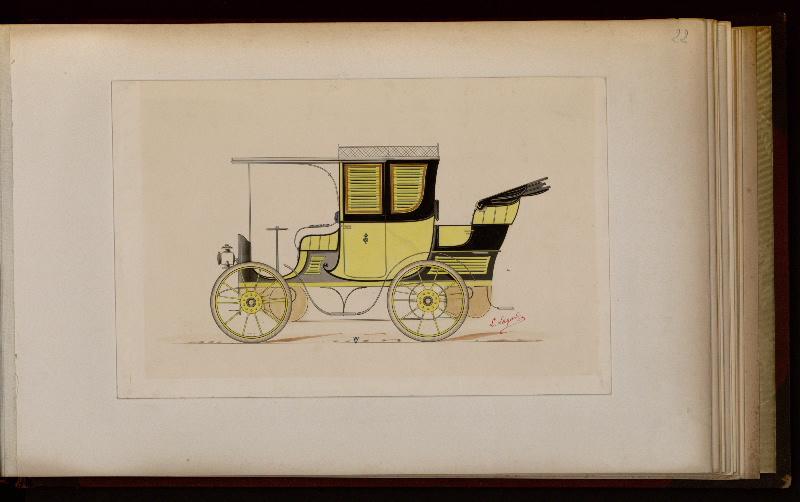 Modèle de coupé-limousine