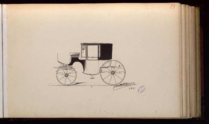 Modèle de coupé trois-quarts