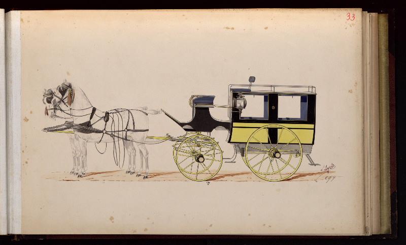 Modèle d'omnibus à six places