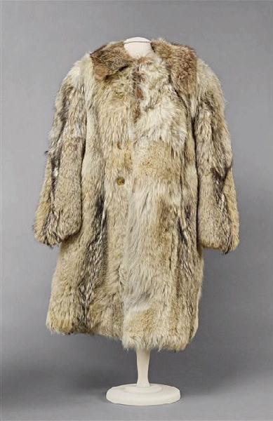 Manteau de fourrure pour automobiliste