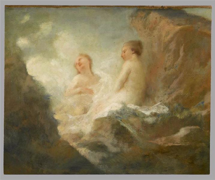 Nymphes dans les nuages