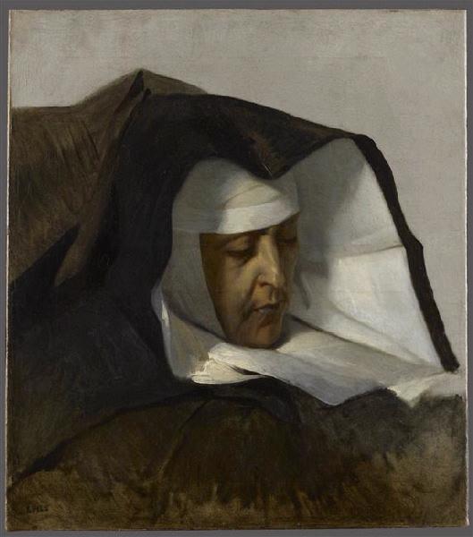 La Mère Saint-Prosper ; La Mère Saint-Prosper sur son lit de mort (?-1846) (ancien titre)