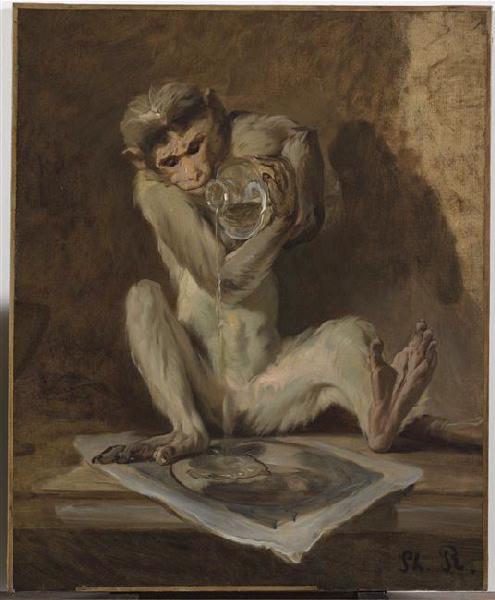 Le Singe aquafortiste