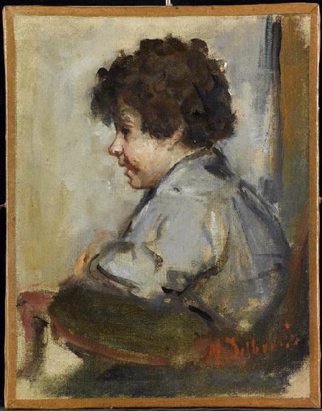 Portrait du fils de l'artiste, enfant