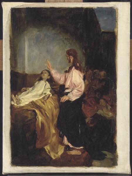 Jésus ressuscite la fille de Jaïre