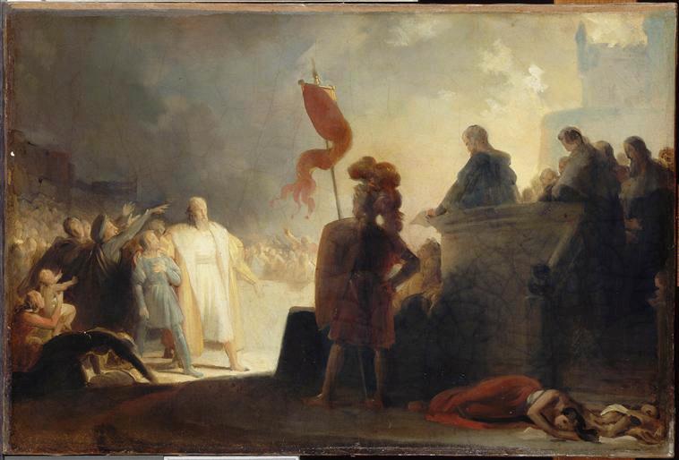 Une condamnation sous le règne de François Ier ; La Lecture de la sentence de condamnation des Templiers (ancien titre)