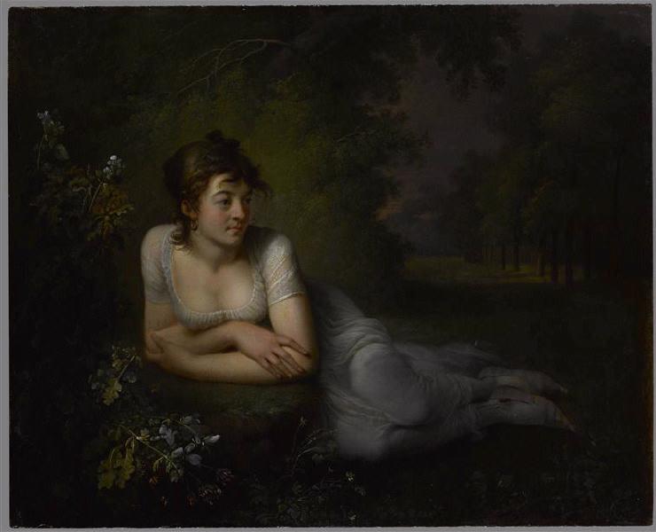 Portrait de Christine Boyer (1773-1800) ; Portrait de Christine Boyer, première femme de Lucien Bonaparte (ancien titre)