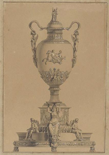 Modèle de fontaine à thé ; Modèle de grand samovar (ancien titre)