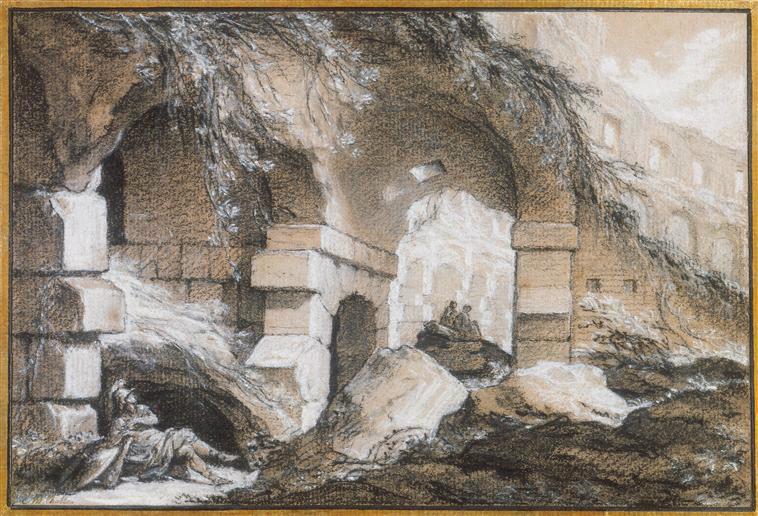 Vue de l'intérieur du Colisée