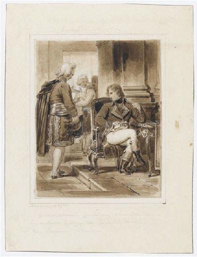 Bonaparte recevant un envoyé du duc de Modène