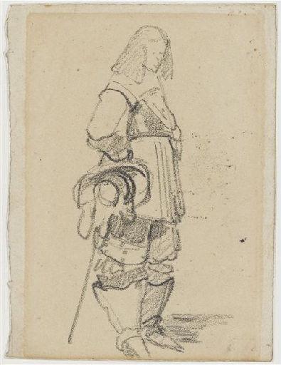 Acteur en costume Louis XIV