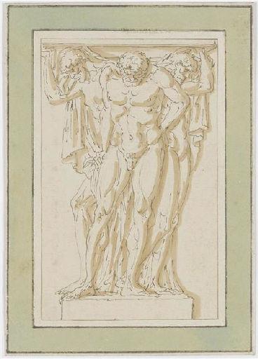 Etude d'atlantes ; Ancien titre : Autre face du même projet