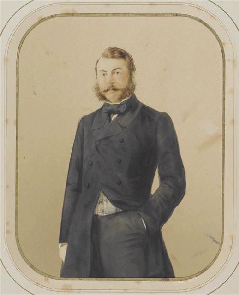 Portrait de M. Joseph Magnin, gouverneur de la Banque de France