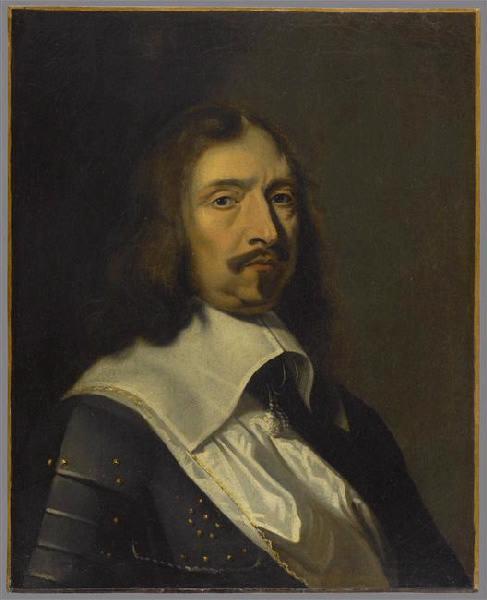 Portrait d'un officier en cuirasse