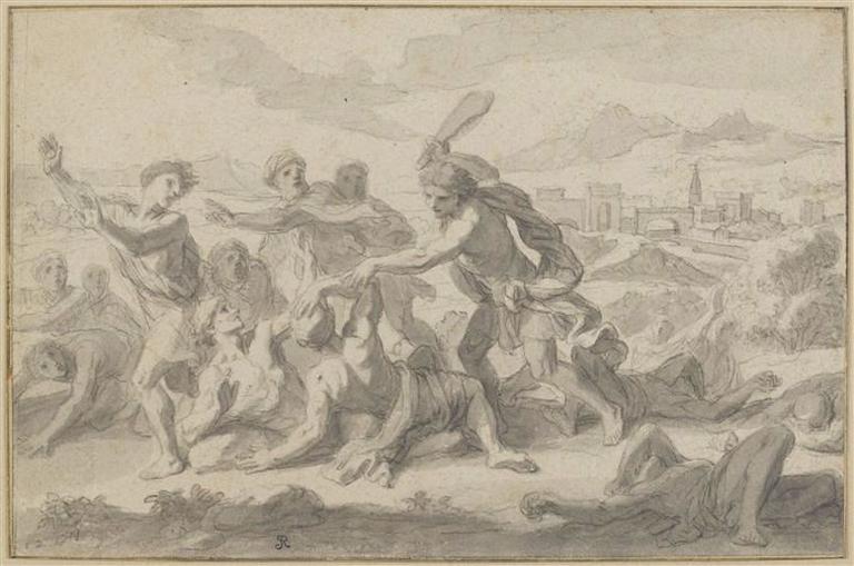 Samson combattant les Philistins