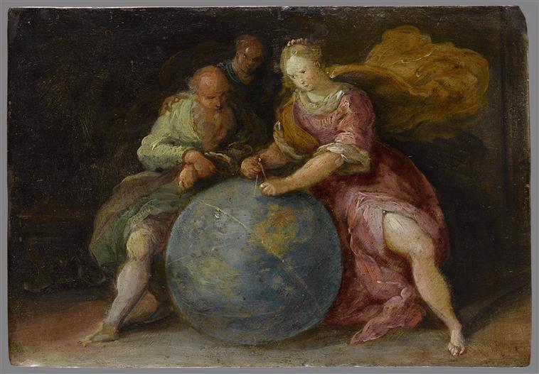 La Géométrie ; Le Temps et la Fortune dominant le monde (ancien titre)
