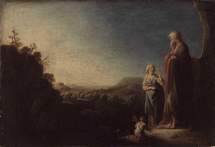 Abraham répudiant Agar