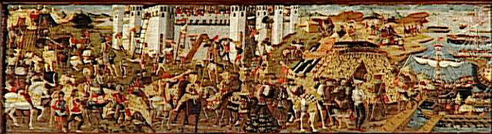 Le siège d'une ville