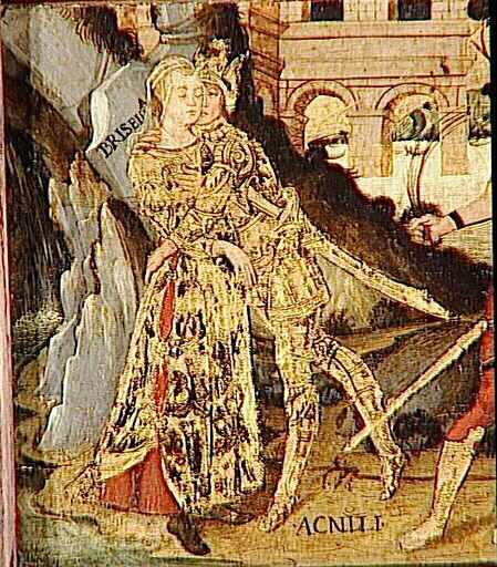 Les adieux d'Achille et de Briséis